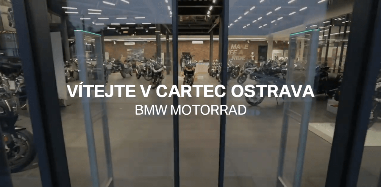 Otevřeli jsem nový showroom Motorrad v Ostravě | CARTEC OSTRAVA | DOLNÍ VÍTKOVICE