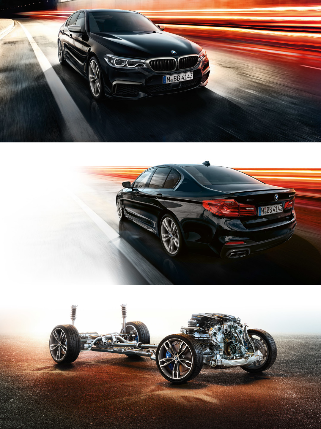 BMW řady 5 Sedan M Performance (F90) | Adrenalin na silnici