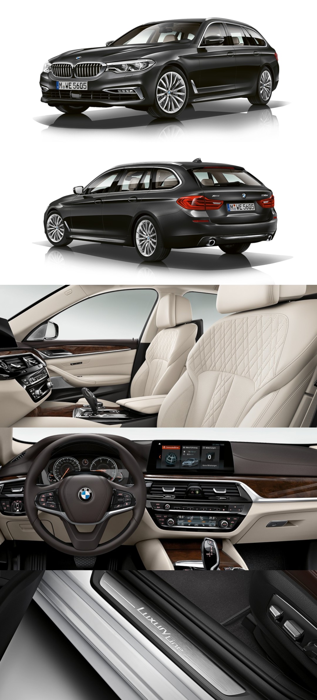 BMW řady 5 Touring (G31) | Modely a výbava