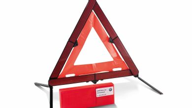 428. Varovný trojúhelník a lékárnička