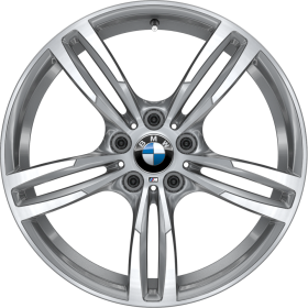 2VZ. 19 M kola z lehké slitiny Double-spoke 437 M