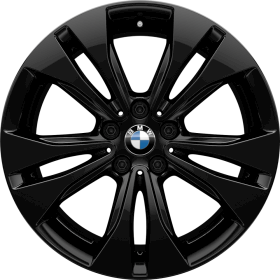 1UT. 18 kola z lehké slitiny Double-spoke 578, Jet Black