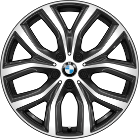 28B. 19 kola z lehké slitiny Y-spoke 511, Orbit Grey