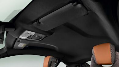 4AA. Antracitové čalounění stropu