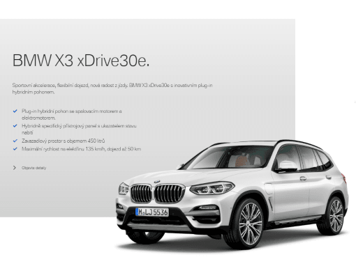 BMW X3 xDrive30e