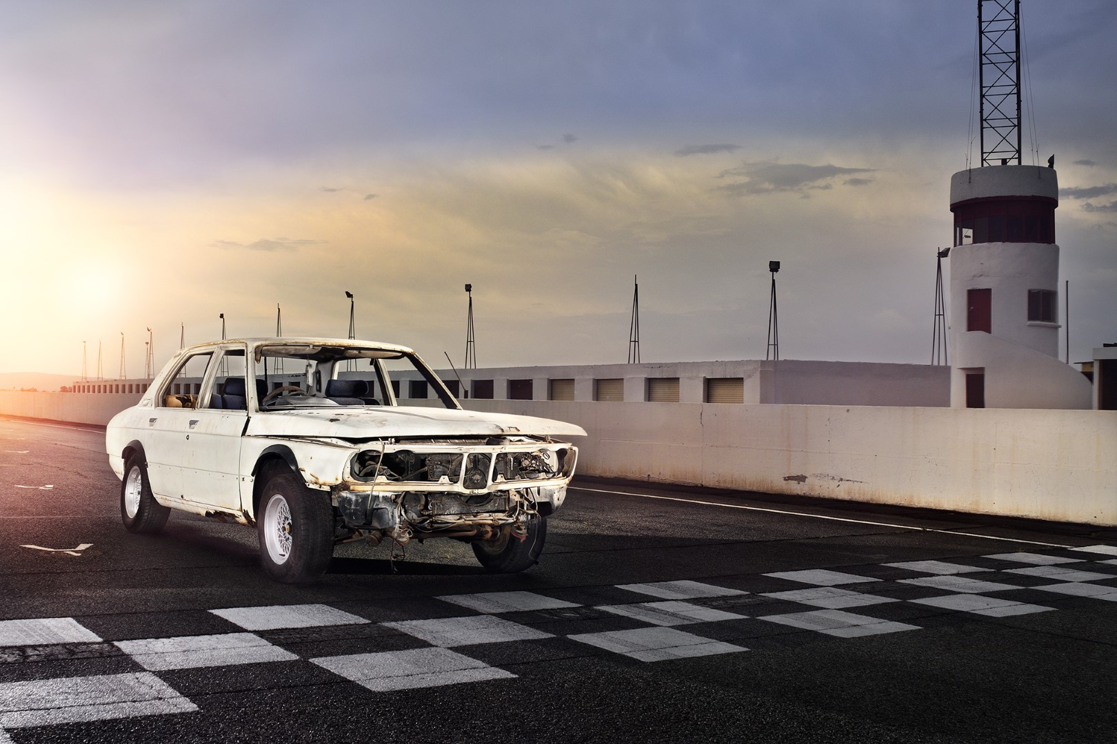 BMW 530 MLE před restaurováním