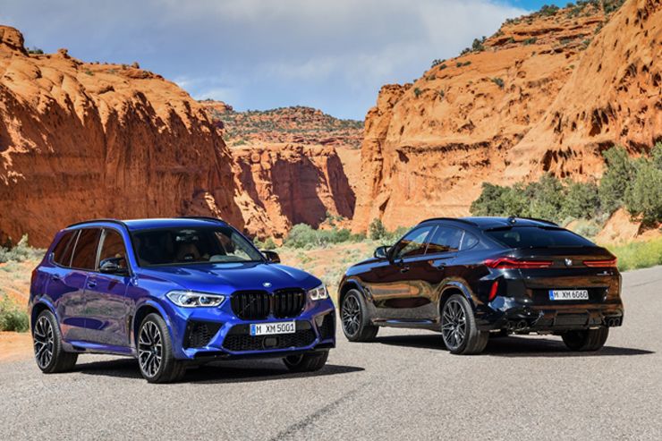 Nové BMW X5 M a BMW X5 M Competition. Nové BMW X6 M a BMW X6 M Competition.