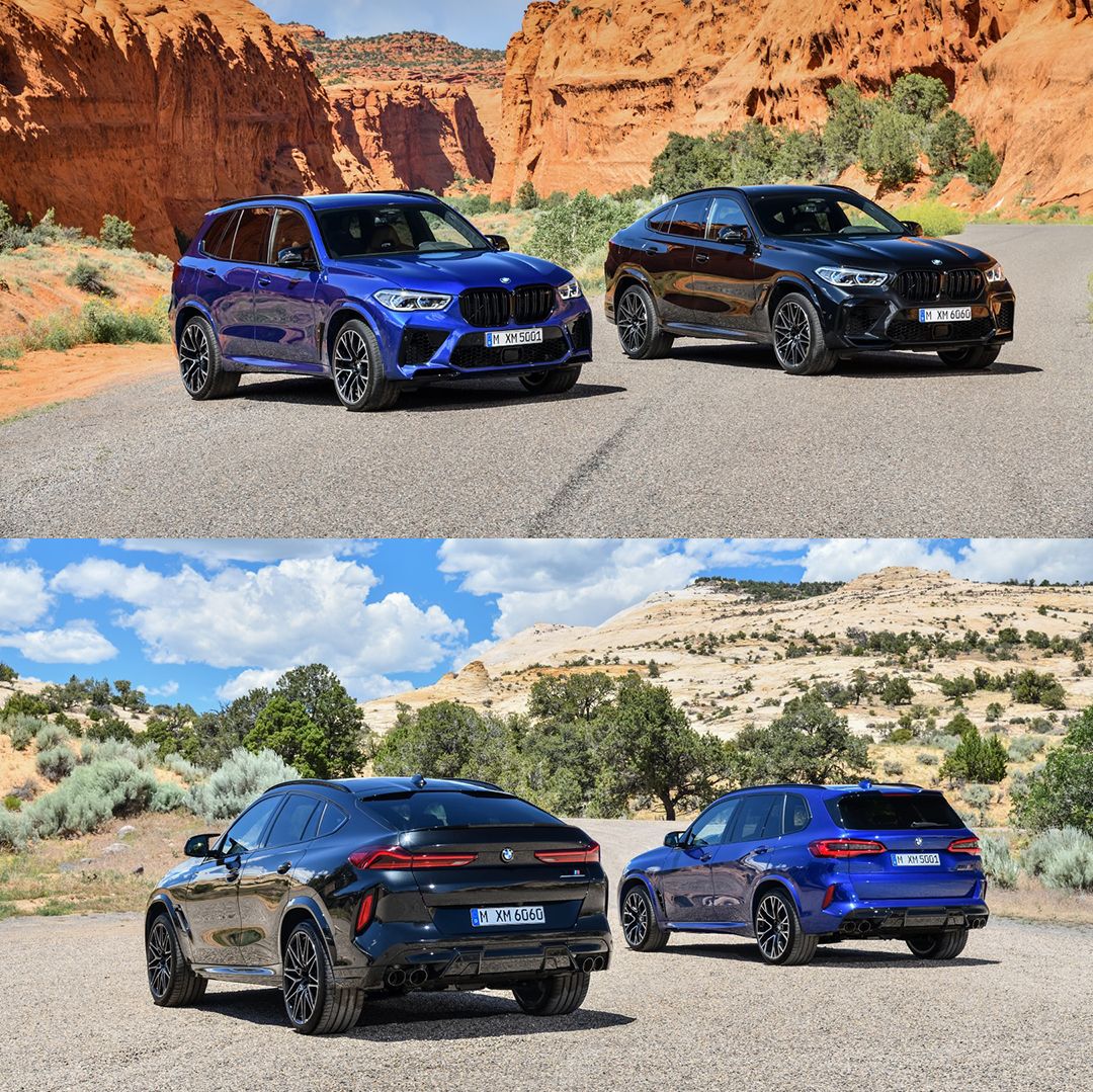 Nové BMW X5 M a BMW X5 M Competition. Nové BMW X6 M a BMW X6 M Competition.