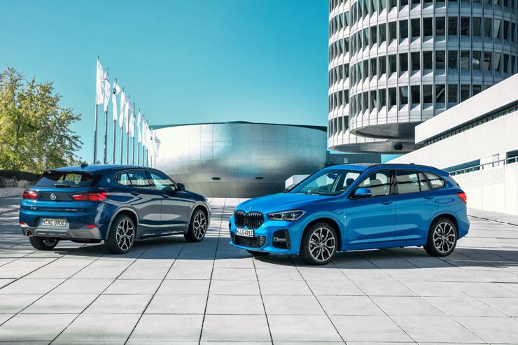 Kompaktní modely BMW X s plug-in hybridním pohonem | BMW X1 xDrive25e | BMW X2 xDrive25e