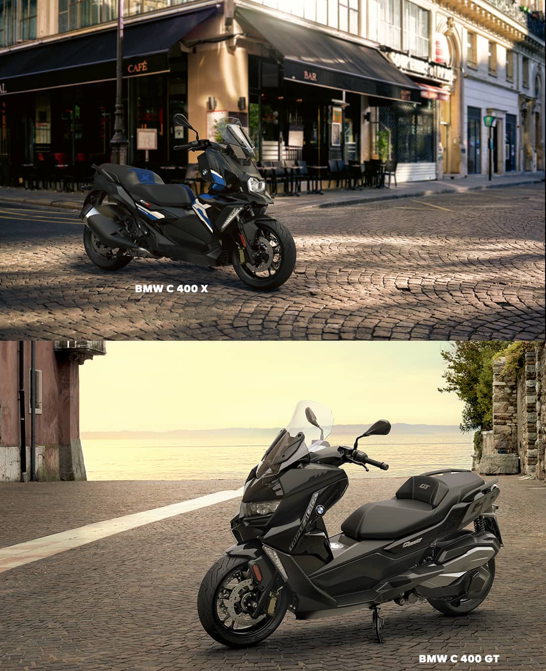 BMW C 400 X a BMW C 400 GT