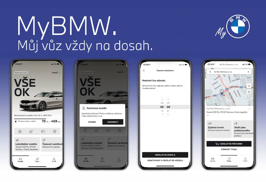 Aplikace My BMW