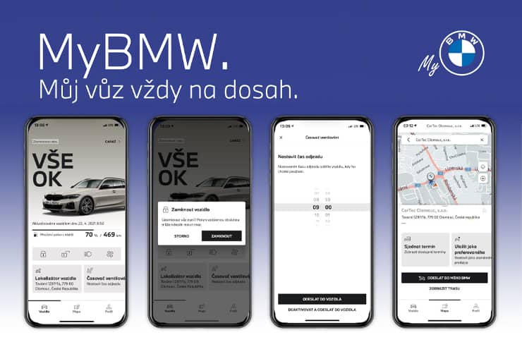 Aplikace My BMW