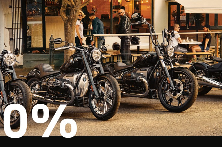 Financování BMW Motorrad s 0 % navýšením