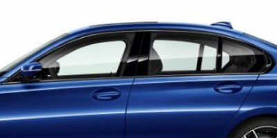 760. BMW Individual High-gloss Shadow Line černé vysoce lesklé okenní lišty