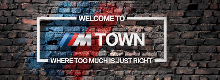 ///M TOWN | ŽELEZNIČNÍ PŘEJEZD V BMW M TOWN | TOO MUCH IS JUST RIGHT | CARTEC GROUP